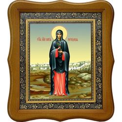 Мария Персидская мученица. Икона на холсте.