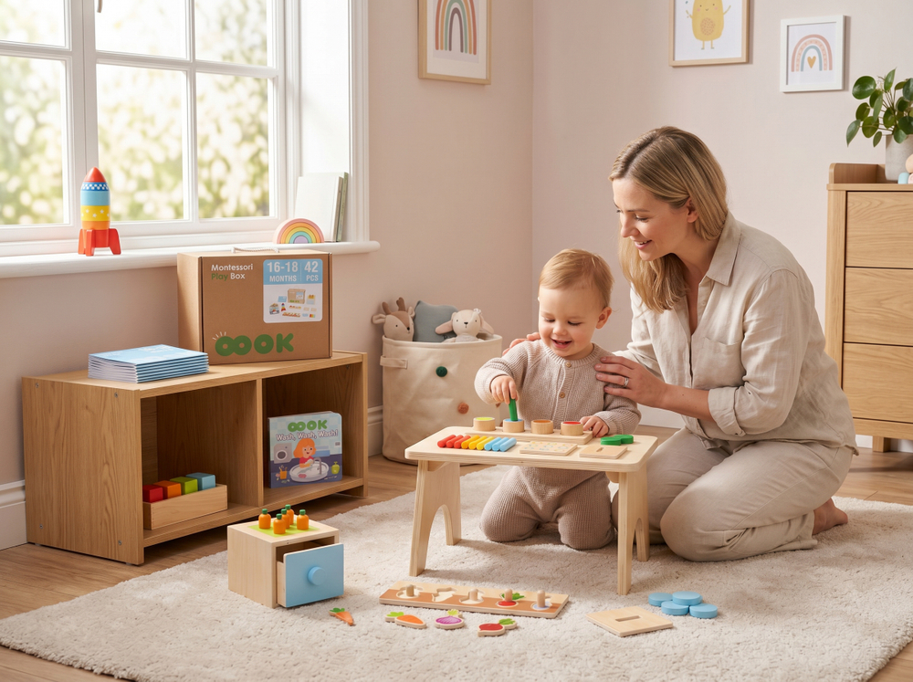 Монтессори Play Box для малышей (16-18 мес.)