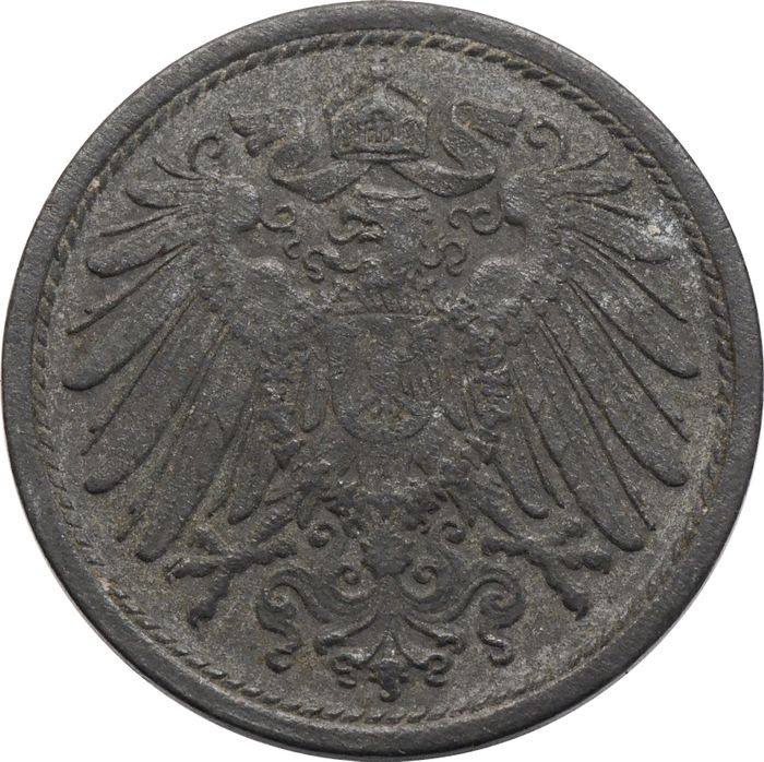 10 пфеннигов 1917-1922 Германия XF