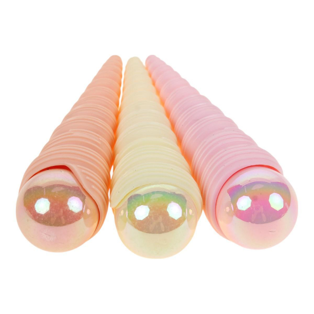 Набор текстовыделителей 3шт. "Жемчужина" голубой, в ПВХ пенале