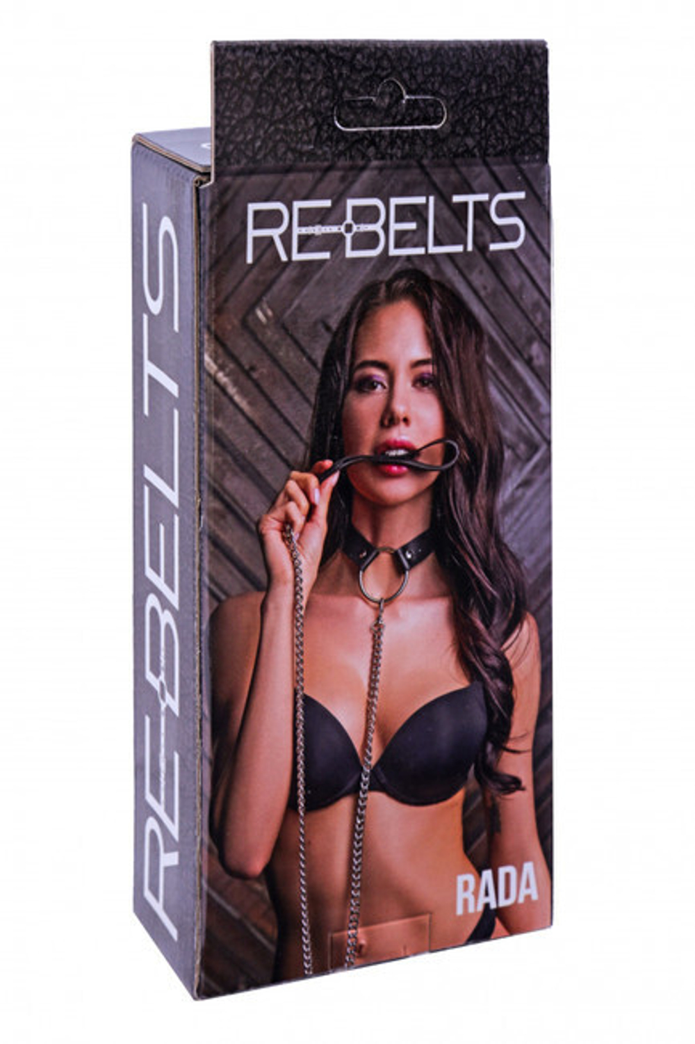 Поводок и чокер с кольцом Rada Black (черный) (Цвет: черный)