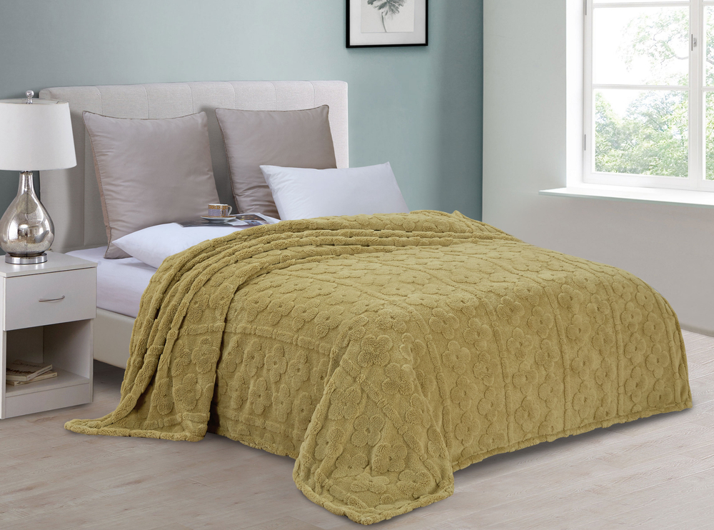 Плед велсофт 150х200 "ПВ27" (300гр/м2)
