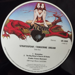 Винтажная виниловая пластинка LP Tangerine Dream Stratosfear (EU 2012)