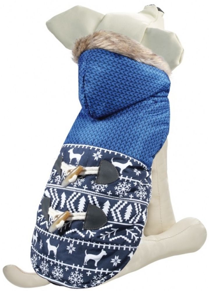 Triol BE TRENDY попона утепленная &quot;Зимняя сказка&quot;, ХS, размер 20 см, синий