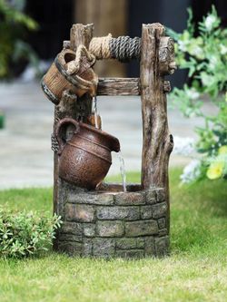 Waterfall Фонтан декоративный с подсветкой Колодец