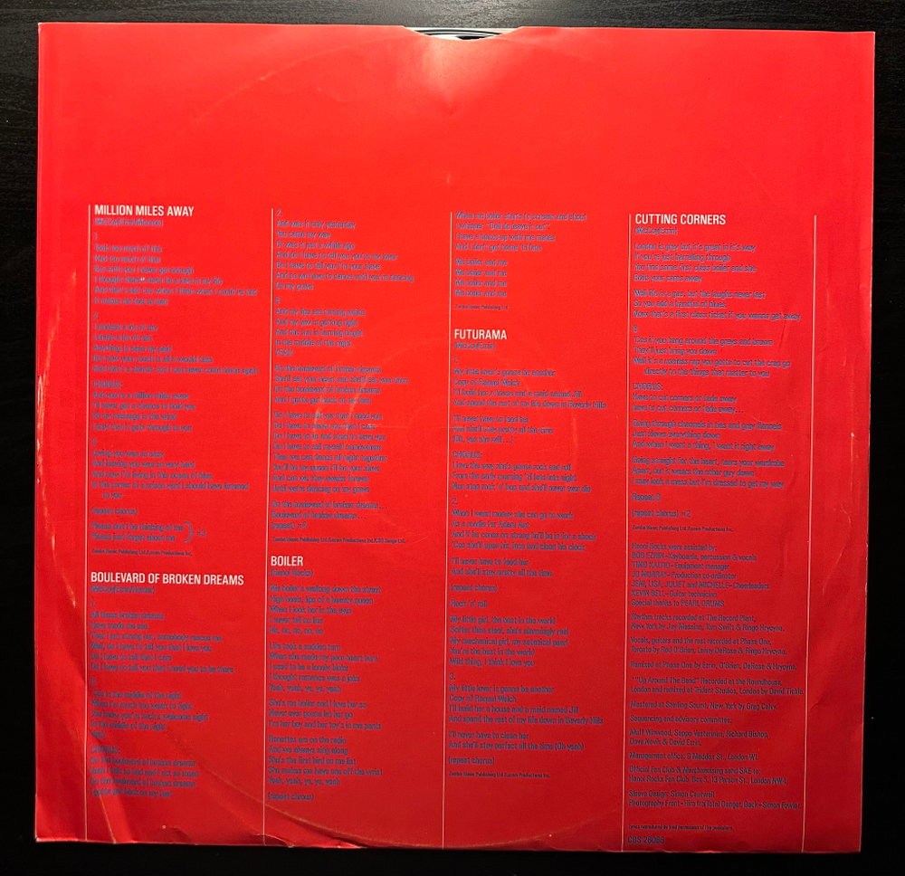 Hanoi Rocks - Two Steps From The Move (Голландия 1984г.)