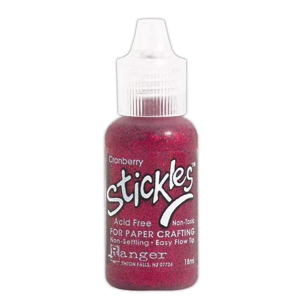 Stickles Glitter Gels. Cranberry