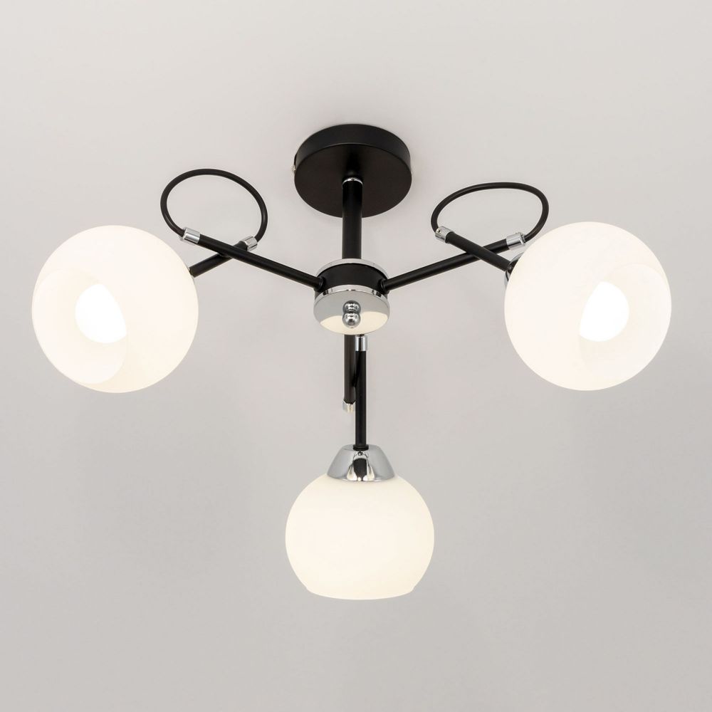 Citilux Стивен CL141231 Люстра потолочная Чёрная