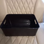 Корзина Agraba, 7.5 л, 32х 23х12 см, базальт, пластик