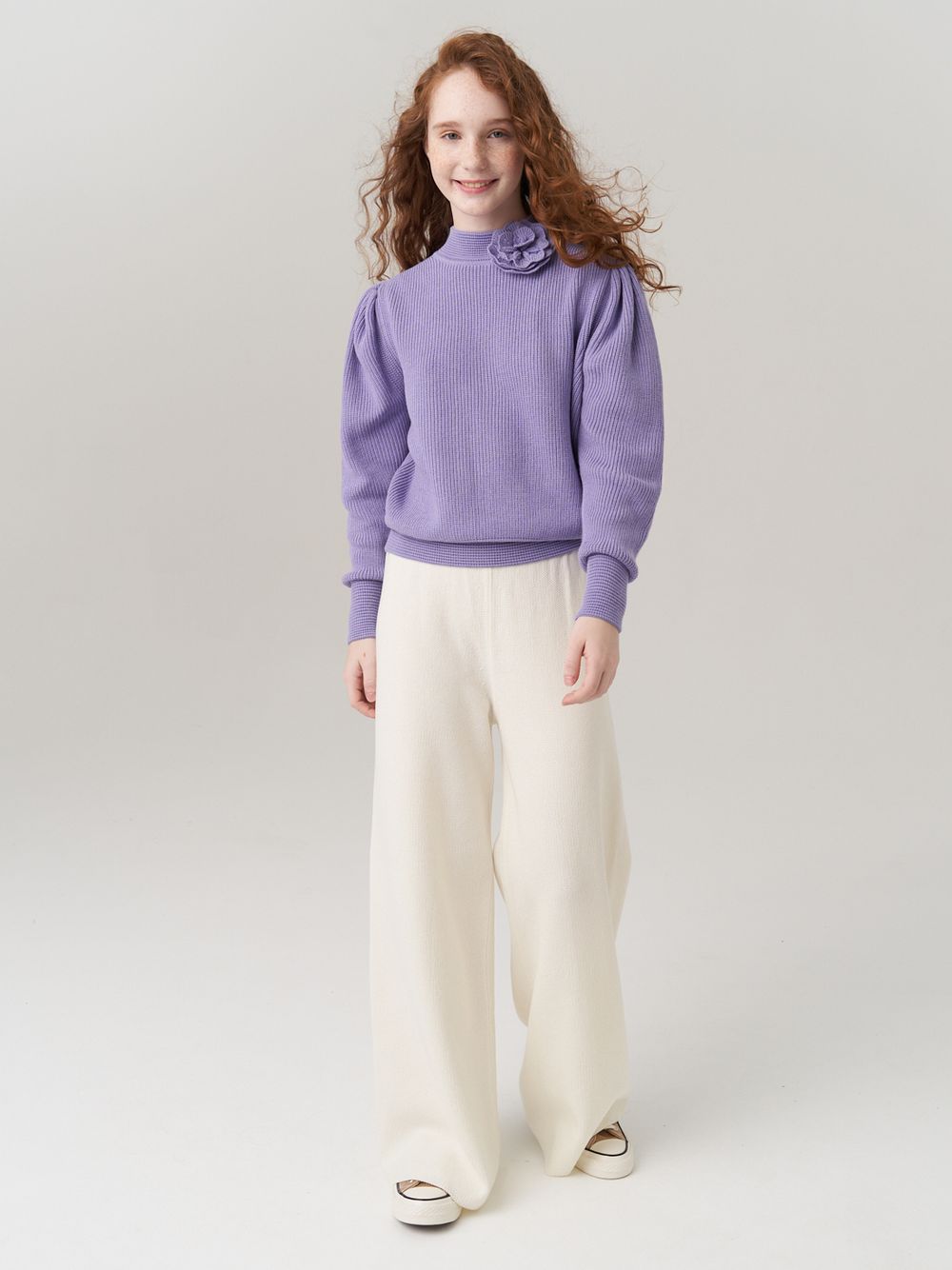 Джемпер для девочки AT1062 лавандовый