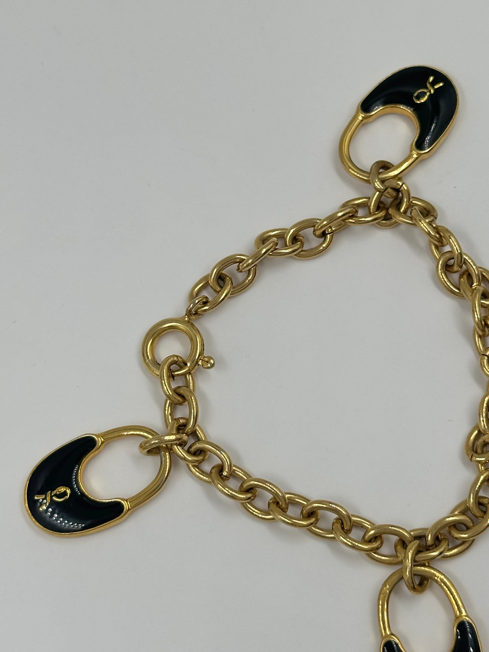 Комплект из браслета и броши пина «Замки» Roberta di Camerino