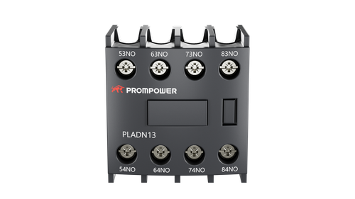 Блок всп. контактов Prompower PLADN13 серии Pulse, фронт. монтажа для серии PLC1D, 1НО+3НЗ