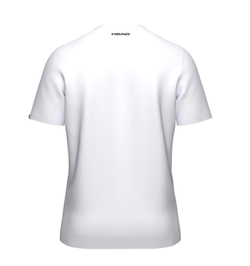 Мужская теннисная футболка Head Vision - white/navy