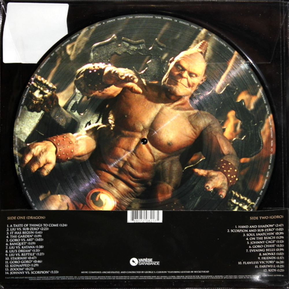 Soundtrack / Mortal Kombat (Picture Disc)(LP)