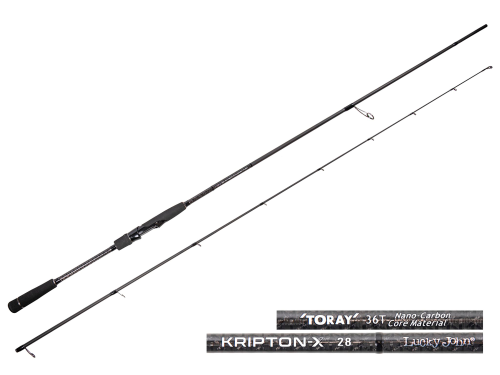 Спиннинг Lucky John Kripton-X 28 8`0" / 244 см, 7-28 г