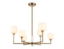 Ambrella Люстра на штанге с мрамором Ceramo Modern LH53015