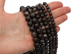 Нить бусин из обсидиана 6,5мм