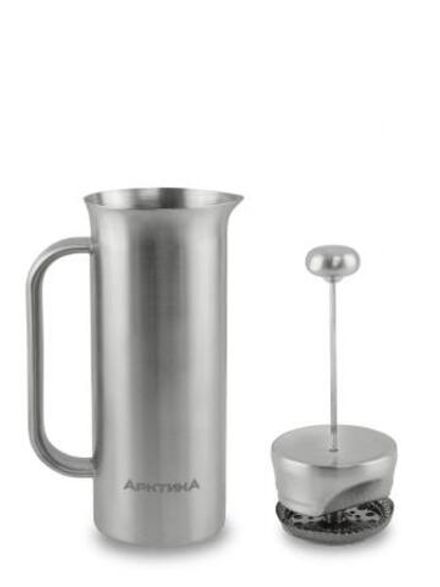 Термос френч-пресс тм "Арктика", 330 мл,