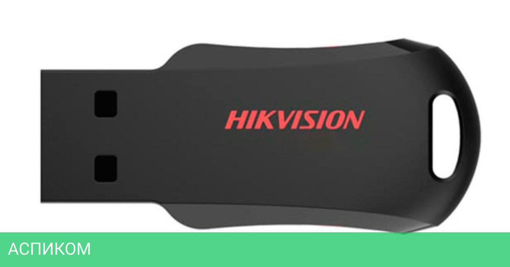 USB Flash-накопитель Hikvision HS-USB-M200R/8G черный