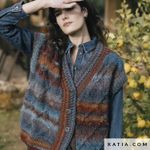 Пряжа для вязания Katia 53% шерсть 47% акрил