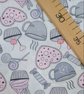 Ткань детская Бязь 100% хлопок 150см 125г/м²