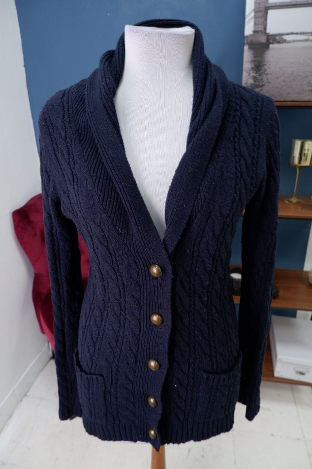 Кардиган Zara на пуговицах 46 размер