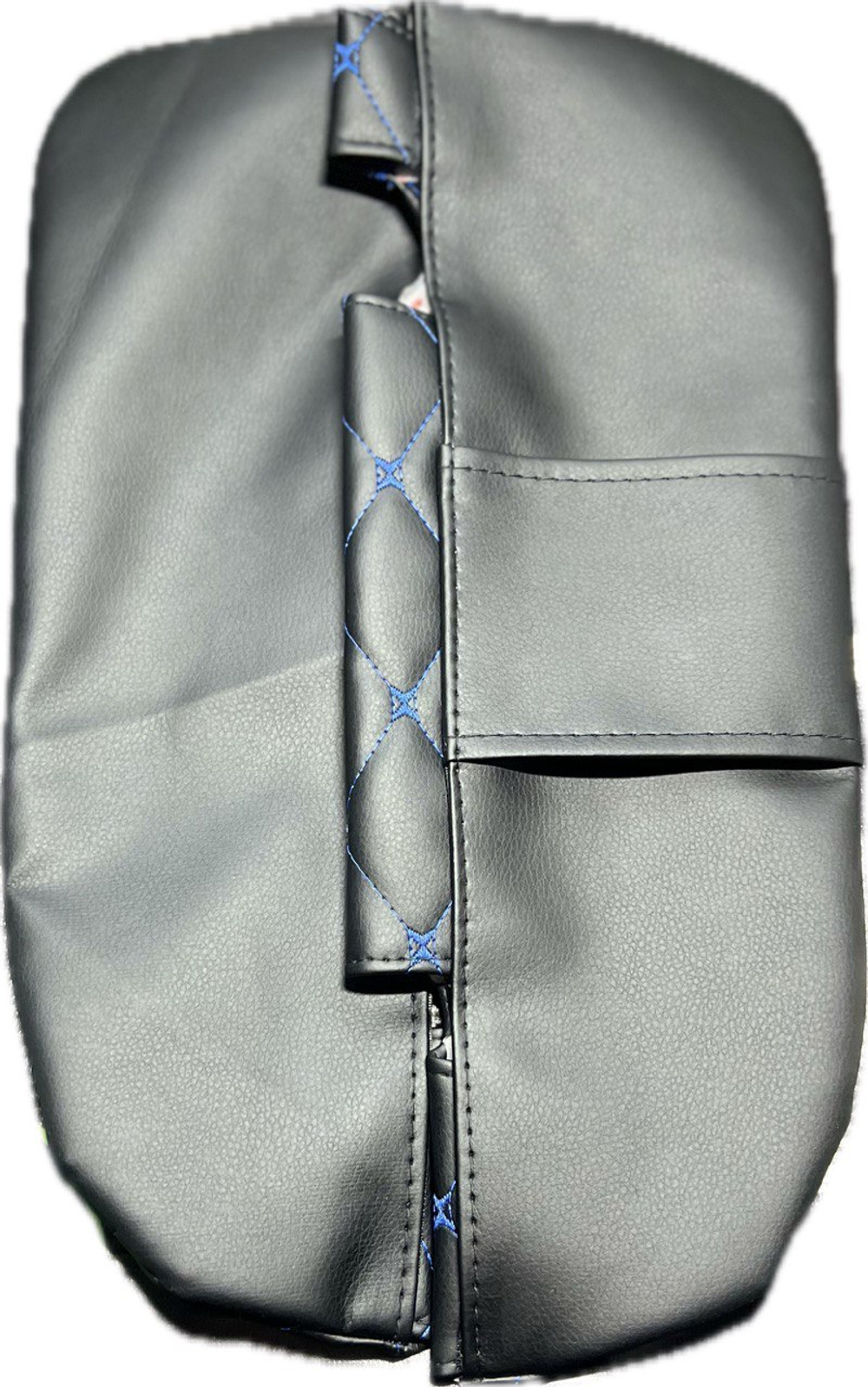 Чехлы на козырьки Лада Веста Vesta(синяя нить Бабочка)