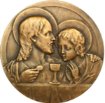 France, First Communion Medal, Provisional Government of the French Republic, 1946