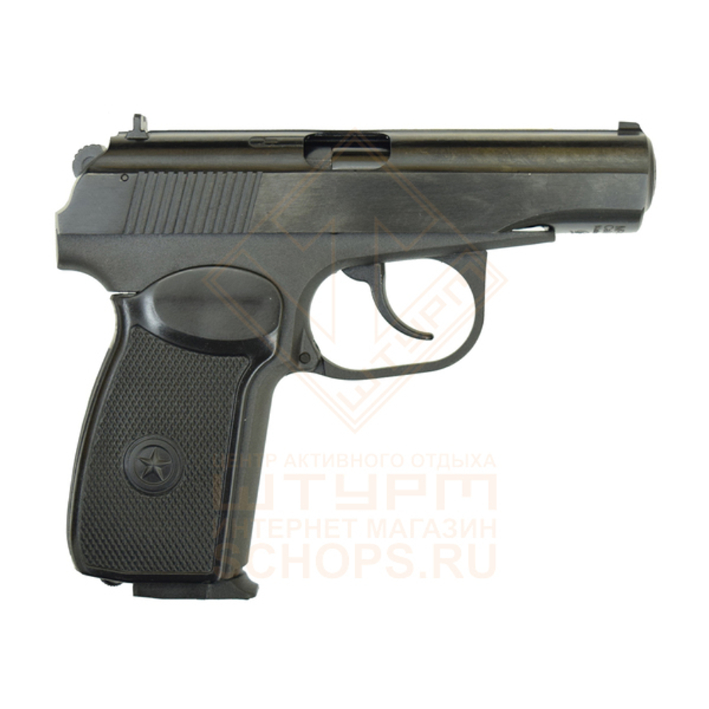 Пистолет пневматический Baikal MP-658К, Blowback