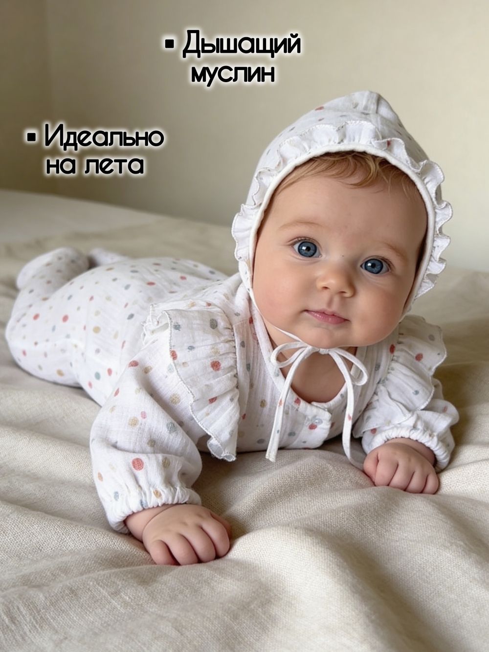 Комбинезон муслиновый