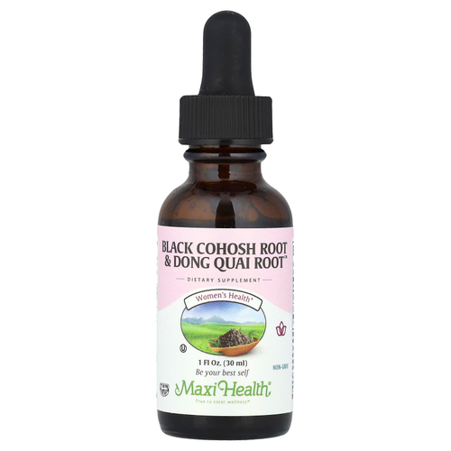 Maxi Health, Women's Health, корень черного клопогона и корень донга, 30 мл (1 жидк. Унция)