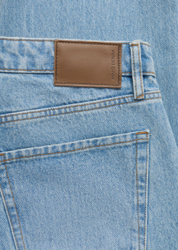 Джинсы Moby straight fit светлого цвета