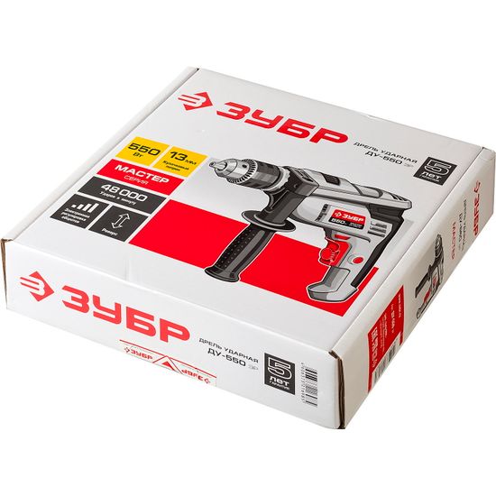 Дрель ударная "ЗУБР" ДУ-550 ЭР