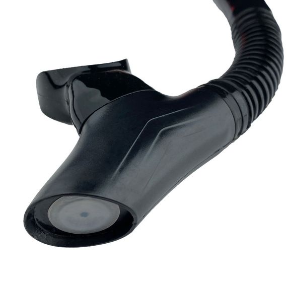 Трубка Scorpena J2 с двумя клапанами черная