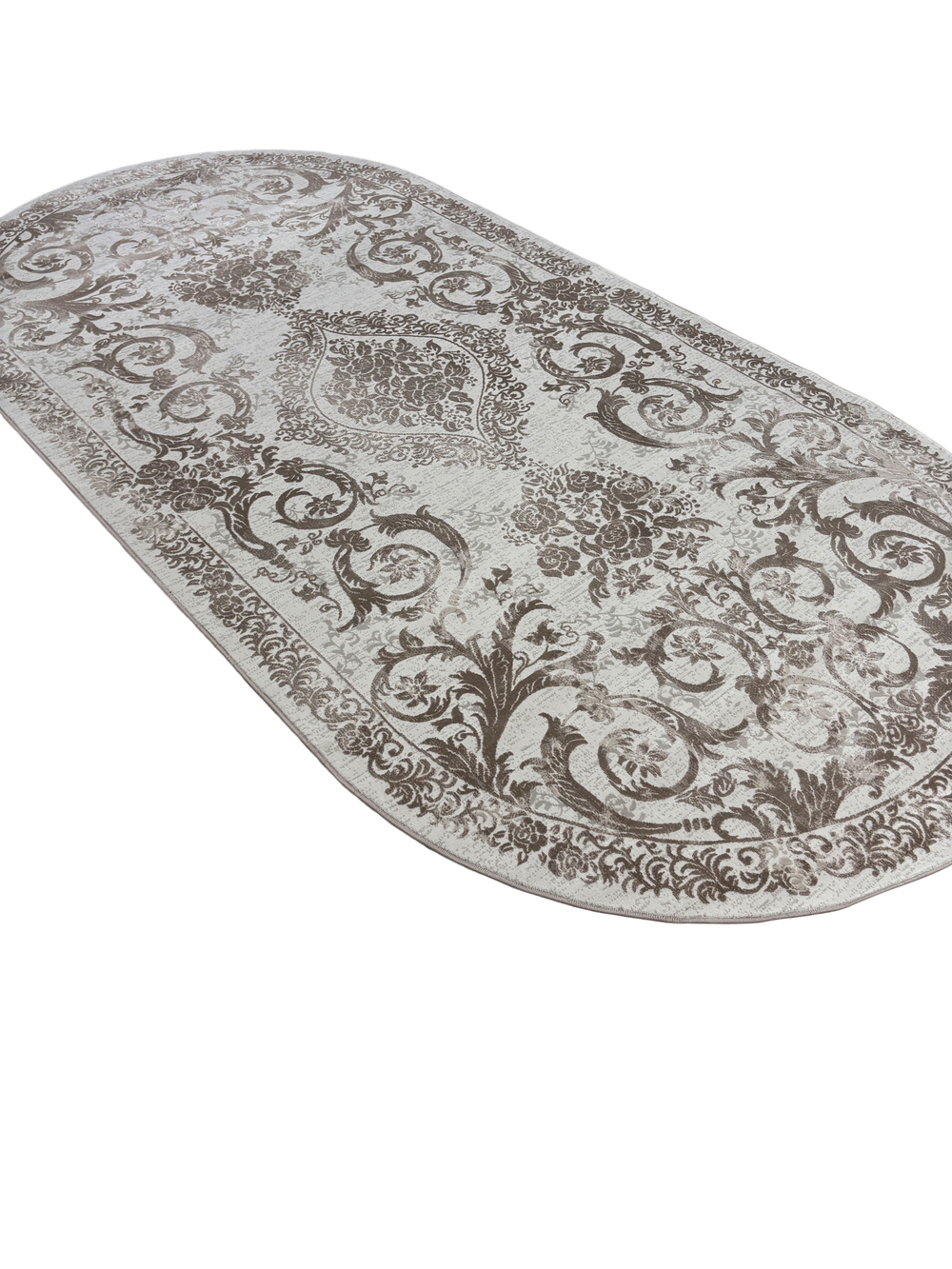Ковер Rimma Lux 36932J Cream/D.Beige Овал