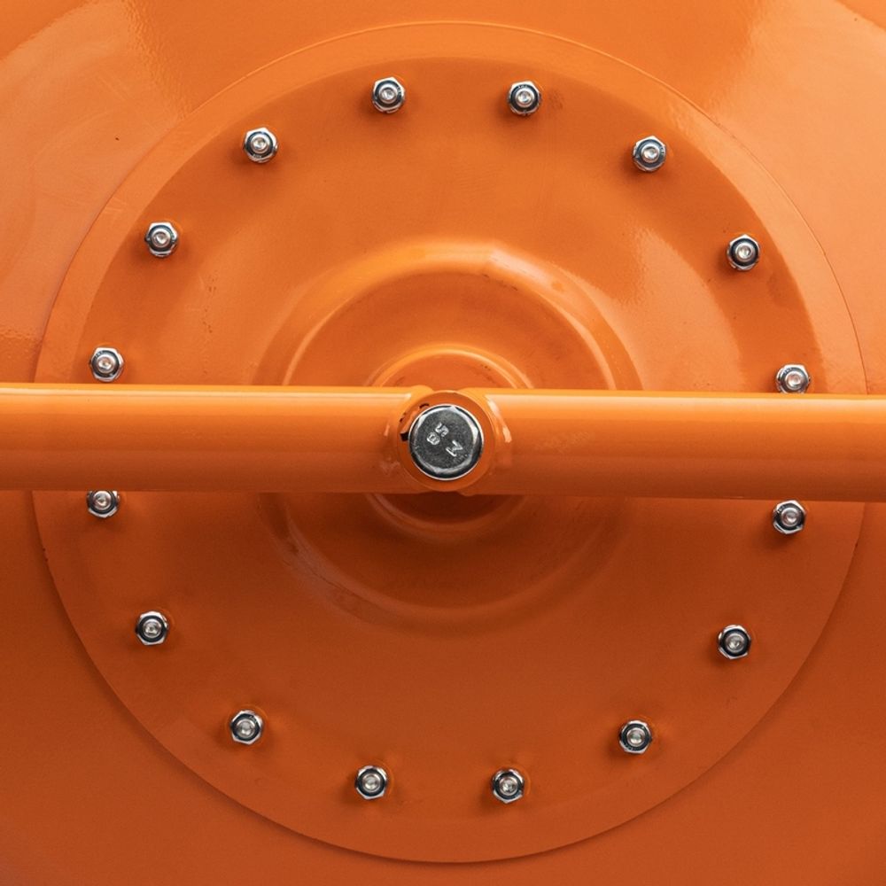 Бетоносмеситель БСЕ-200П, 200 л, 1000 Вт, полиамидный венец, Сибртех, 95510