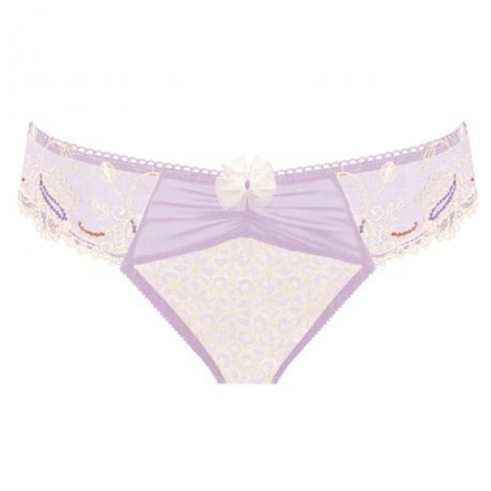 Трусы-слипы Pompadour с изящной вышивкой (Размер: 46) (Цвет: фиолетовый)