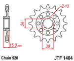 Звезда JTF1404.15