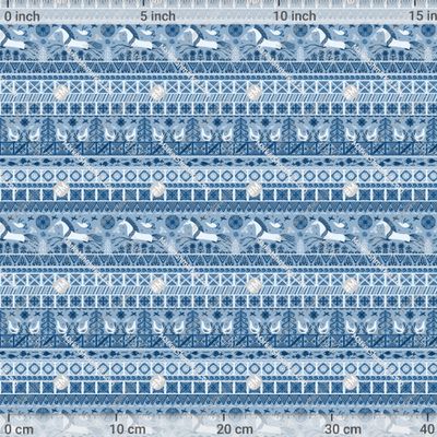 Скачущие лошади, птицы, солнце. Мезенская рос by Irina Skaska 600 DPI