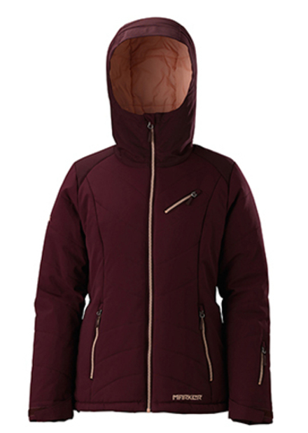 Куртка MARKER WOMEN'S SNOWDANCER JACKET (артикул 2313) цвет Currant (505)