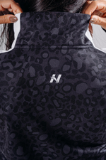 Свитшот Half-Zip Leopard Sweatshirt PRIMAL 866 Черный леопард
