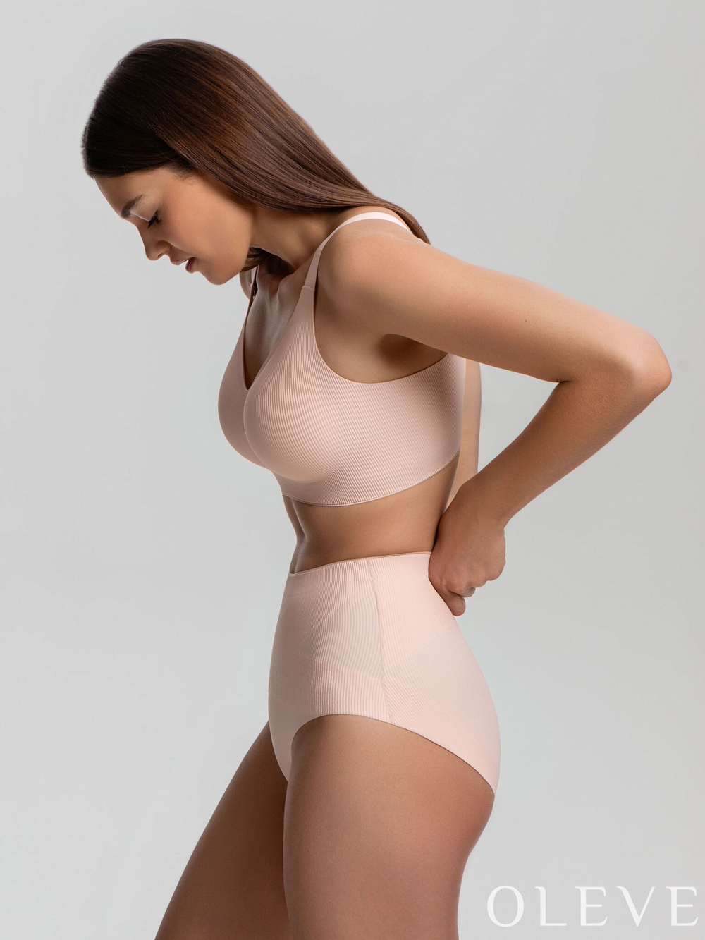 Бесшовные утягивающие трусы Plus size