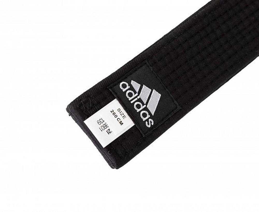 Пояс для тхэквондо Adidas Regular Black Belt черный