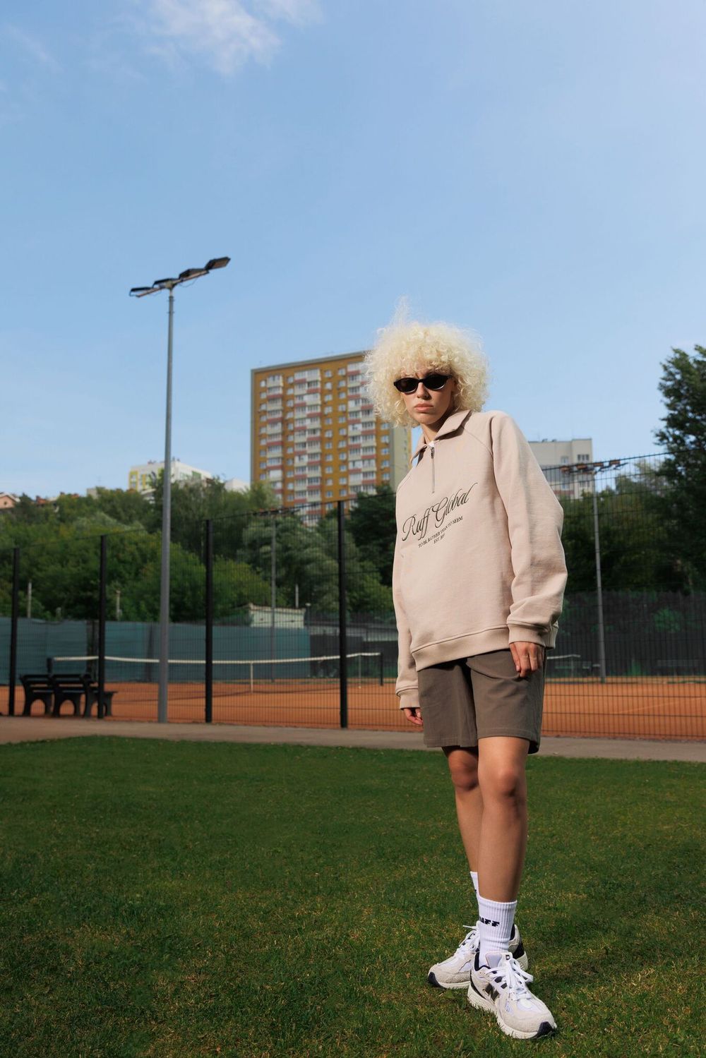 Толстовка Ruff Global Halfzip Camel