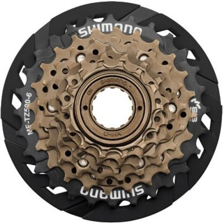 Трещотка Shimano, TZ500, 6ск, 14-28, б/уп. AMFTZ5006428