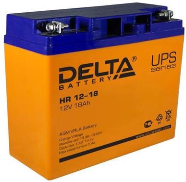 Аккумуляторы Delta HR 12-18 - фото 1