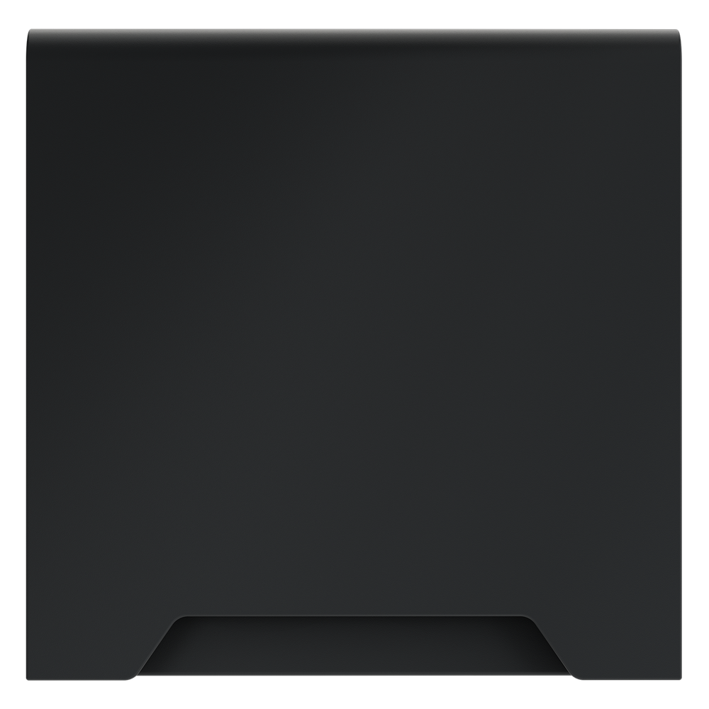 Накладка для розетки с заземлением, защитными шторками и крышкой, S70 (графит)