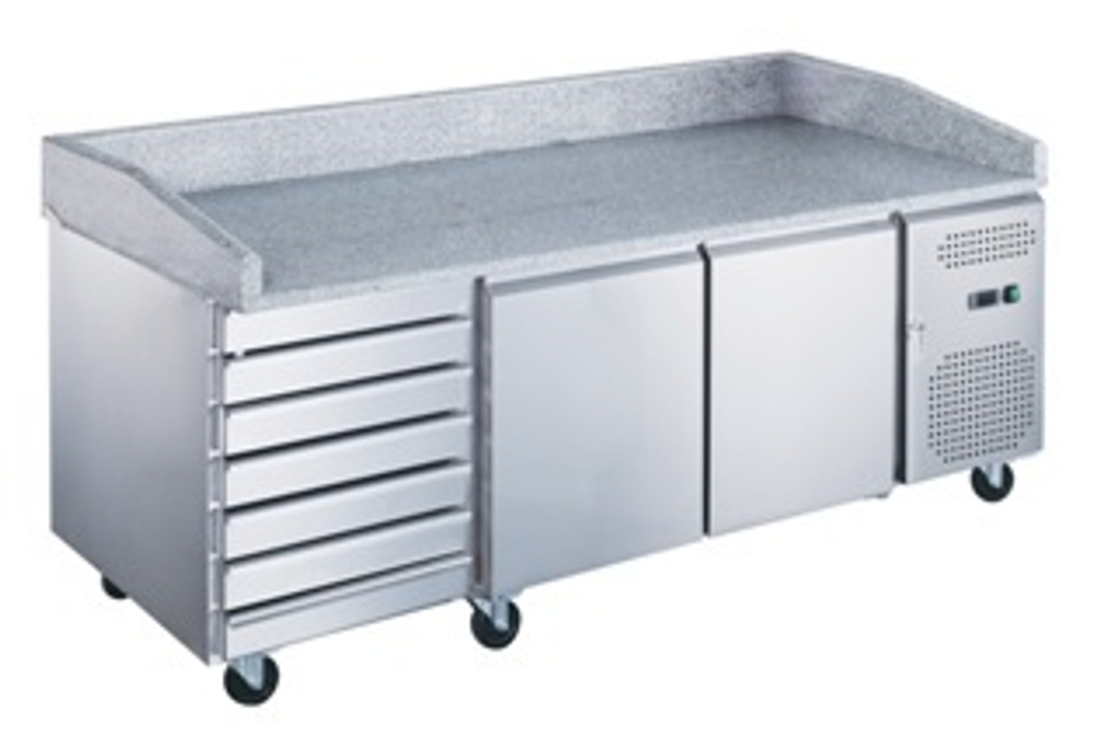 Стол Для Пиццы Hurakan Hkn-Pzg3-116 Камень