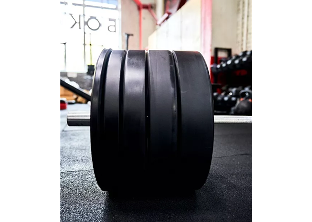 Диск EVO каучуковый 5 кг, чёрный