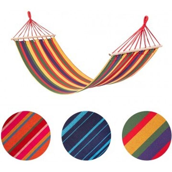 Гамак Helios тканевый 200х80см с планкой  (HS-G-P-200х80)